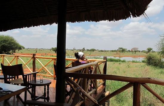 Ngutuni Lodge Game Viewing Lounge